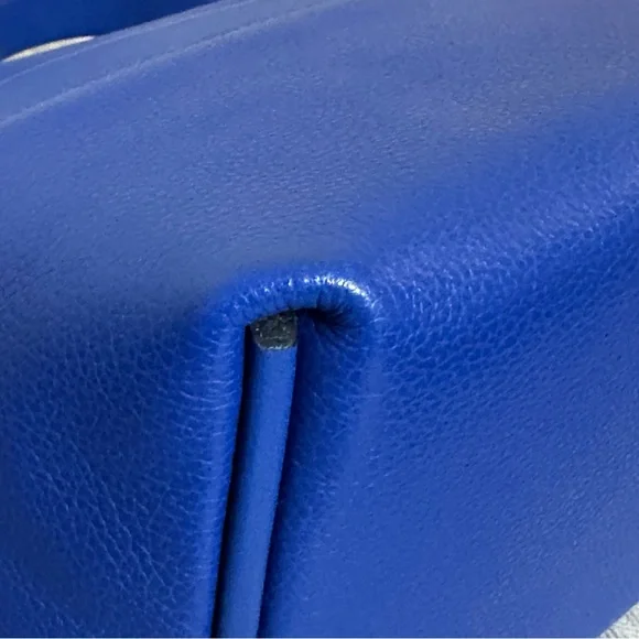 Hermes 24/24 Mini 21 Blue Royal Palladium Hardware U Stamp 2022 Retail $10,600 - Picture 12 of 17